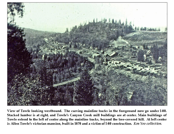 Towle from across the ravine